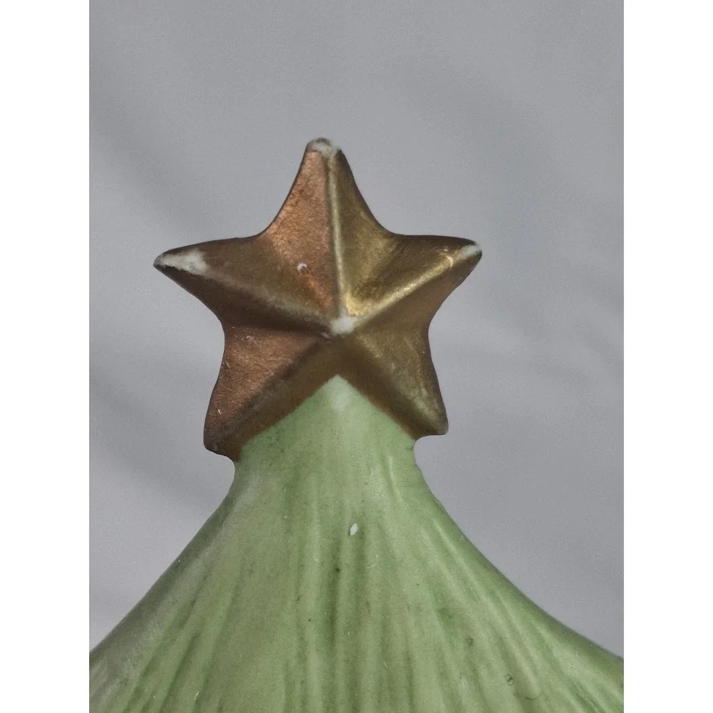 1983 Enesco Dear God Kids Merry Christmas Tree Prayer Baby Jesus Figurine